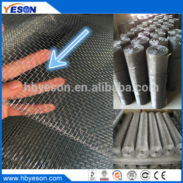 Anping 6 mesh electro galvanized woven hardware cloth wire mesh